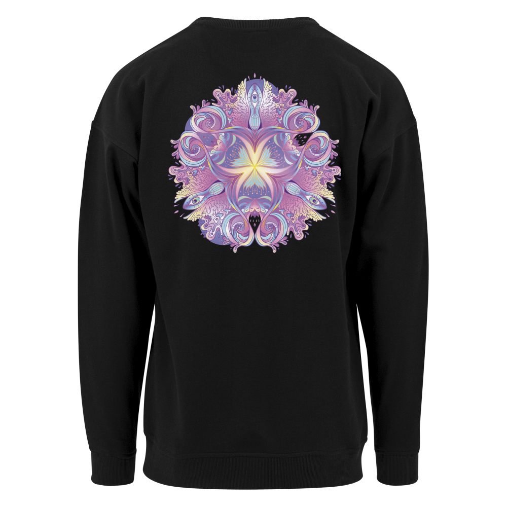 Mister Tee - Psychadelic Mandala Sweater/trui - Zwart